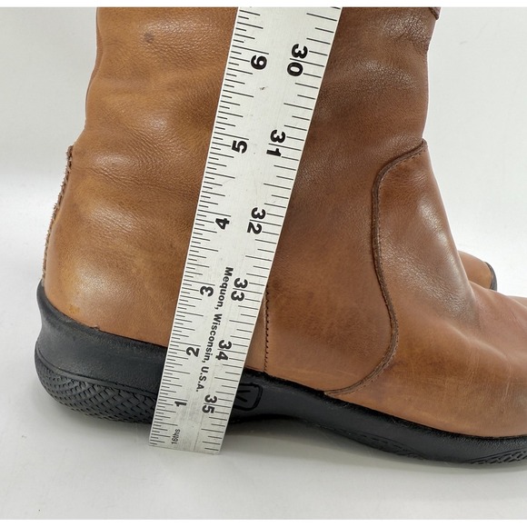 Keen Bern Baby Boot Size 10.5 41 Brown Leather  Zip Adj Buckle SEE PHOTOS - Picture 16 of 16